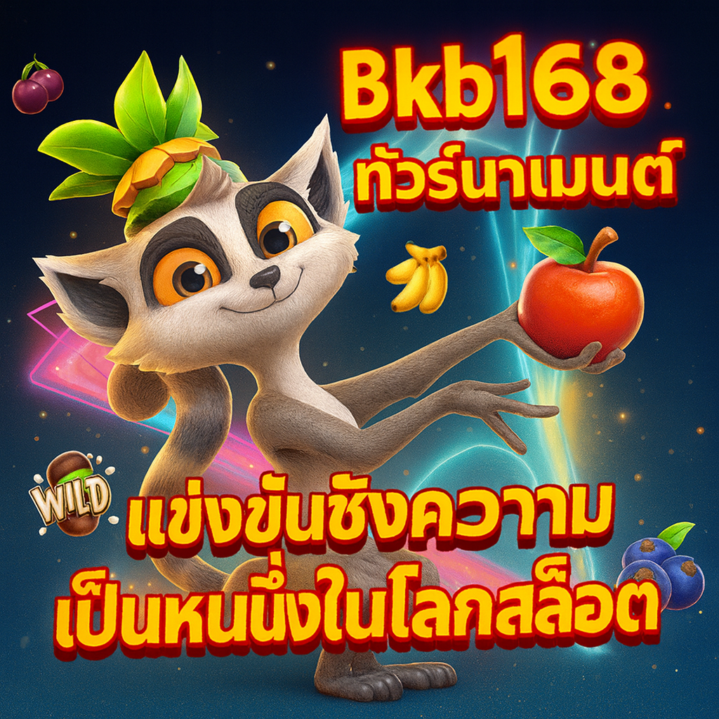 bkb168 ทัวร์นาเมนต์ แข่งขันชิงความเป็นหนึ่งในโลกสล็อตออนไลน์